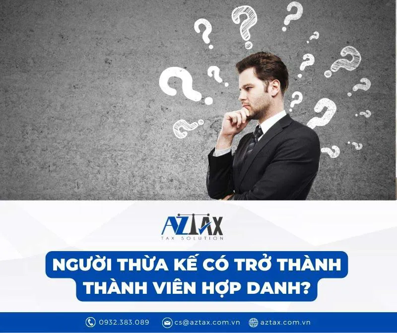 nguoi thua ke co tro thanh thanh vien hop danh