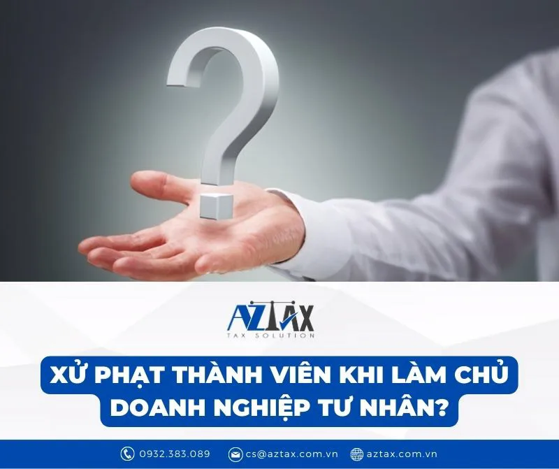xu phat thanh vien khi lam chu doanh nghiep tu nhan