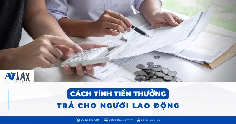 tinh tien thuong tra cho nguoi lao dong