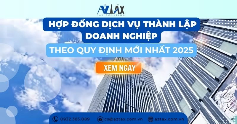 Hợp đồng dịch vụ thành lập doanh nghiệp