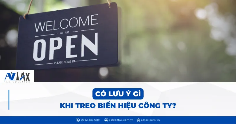 treo bien hieu cong ty