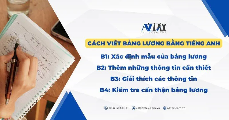 cach lam bang luong tieng anh