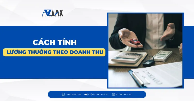 Cách tính tiền thưởng theo doanh số