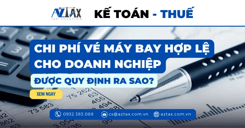 chi phi ve may bay hop le