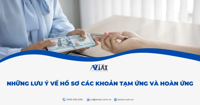 ho so cac khoan tam ung va hoan ung