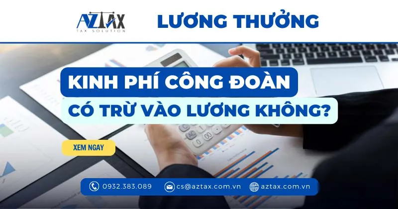 kinh phi cong doan co tru vao luong khong