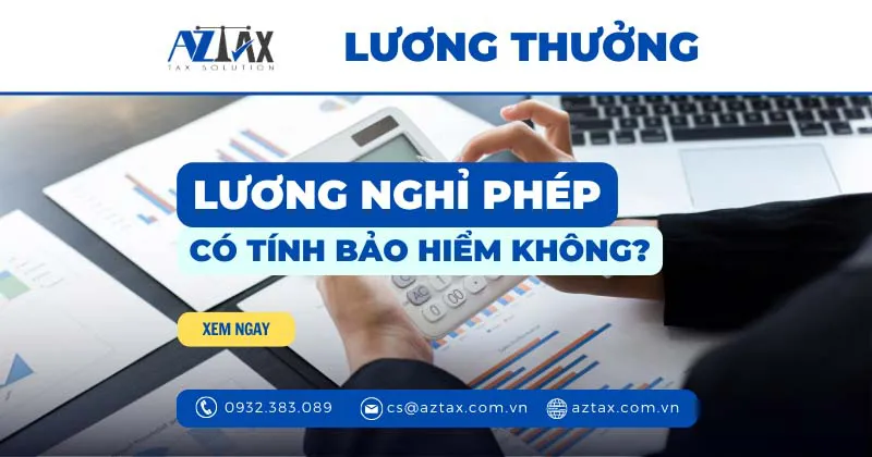 luong nghi phep có tinh bao hiem khong