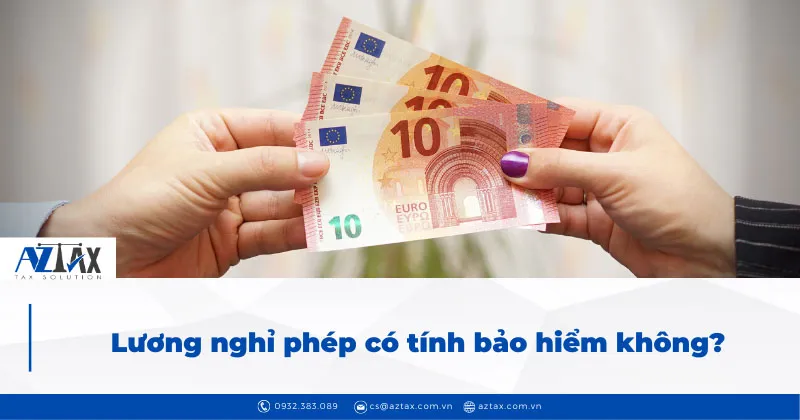 luong nghi phep co tinh bao hiem khong