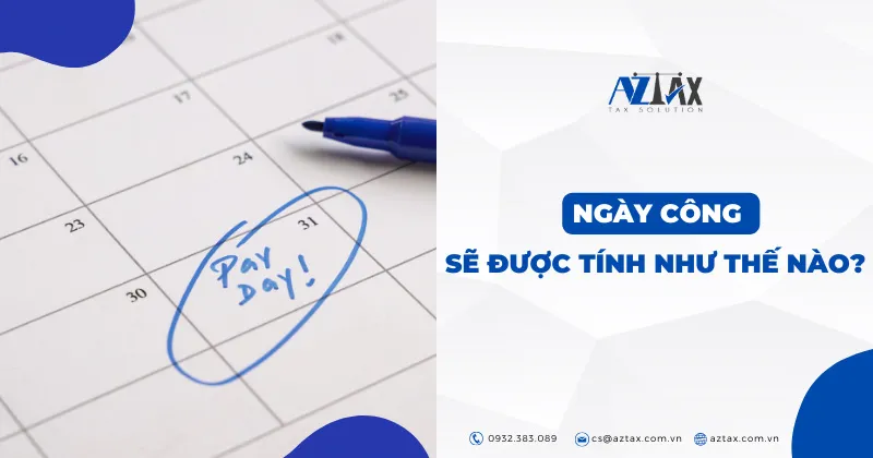 dem ngay cong xac dinh cach lam bang luong