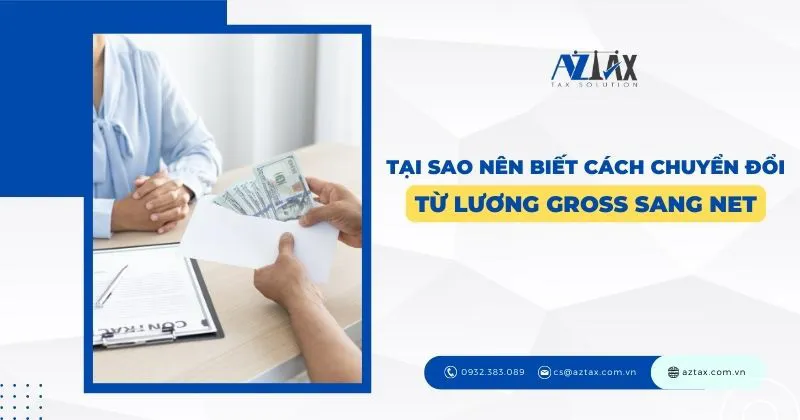 Tại sao nên biết cách chuyển đổi từ lương gross sang net?