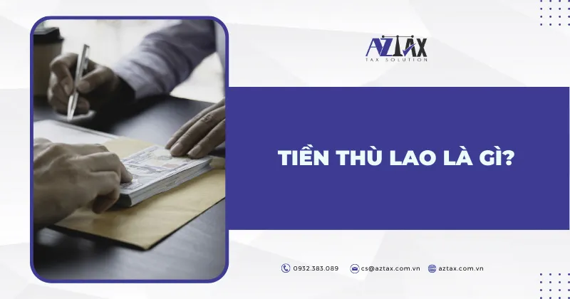 tien thu lao la gi