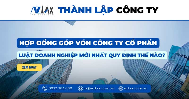 hop dong gop von cong ty co phan
