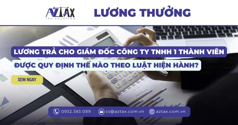 luong giam doc cong ty tnhh 1 thanh vien