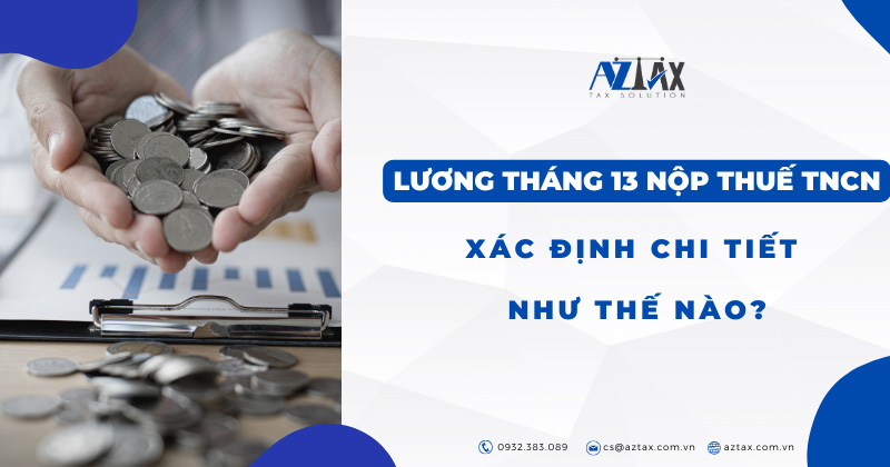 luong thang 13 xac dinh thue nhu the nao