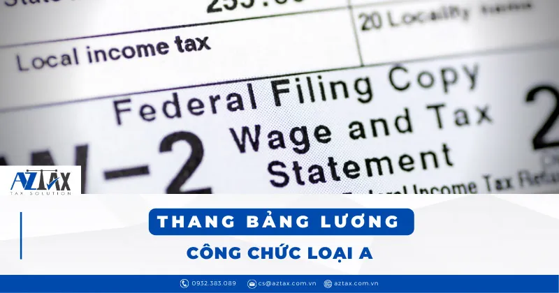 thang bang luong cong chuc loai a