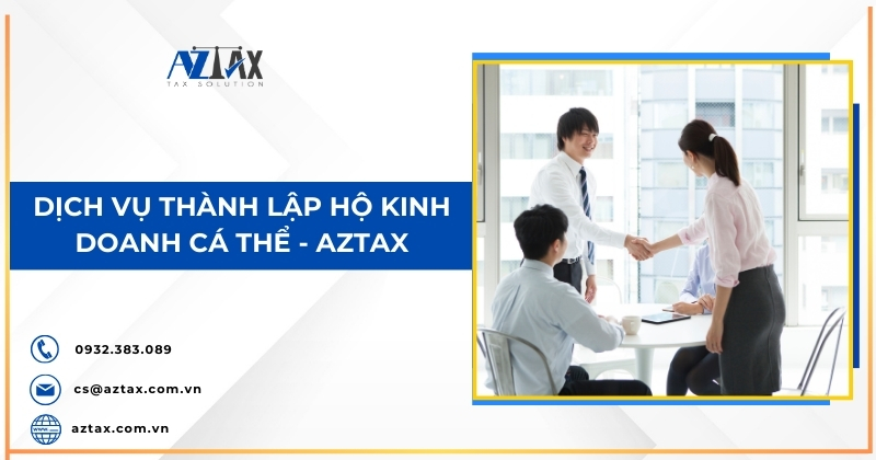 Dịch vụ thành lập hộ kinh doanh cá thể - AZTAX