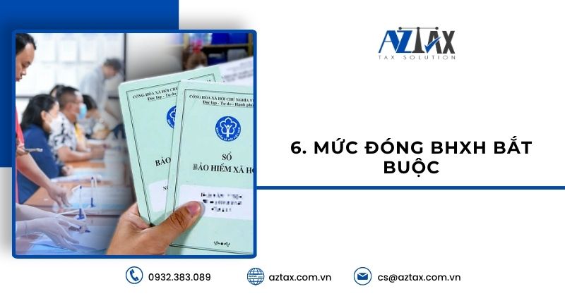 Mức đóng BHXH bắt buộc