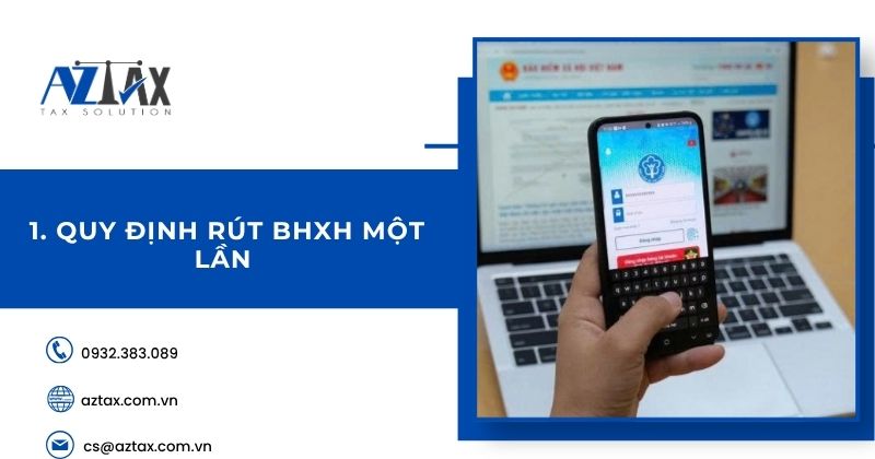 Quy định rút BHXH một lần
