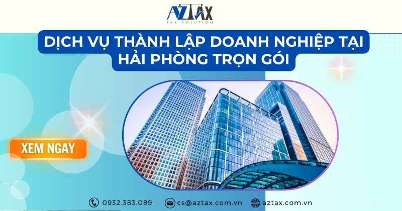 Dịch vụ thành lập doanh nghiệp tại Hải Phòng trọn gói