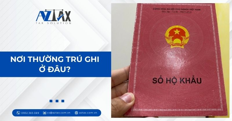 Nơi thường trú ghi ở đâu?