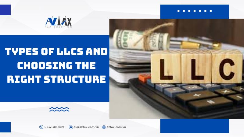 Types of LLCs and choosing the right structure