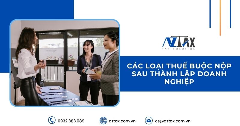 Các thủ tục sau khi thành lập công ty tại Thanh Hóa
