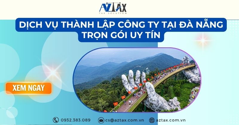 Dịch vụ thành lập công ty tại Đà Nẵng trọn gói - 1.200.000vnd