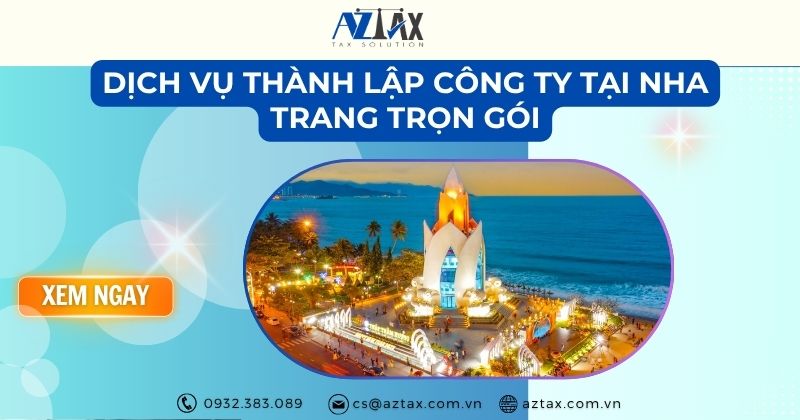 Dịch vụ thành lập công ty tại Nha Trang Trọn gói