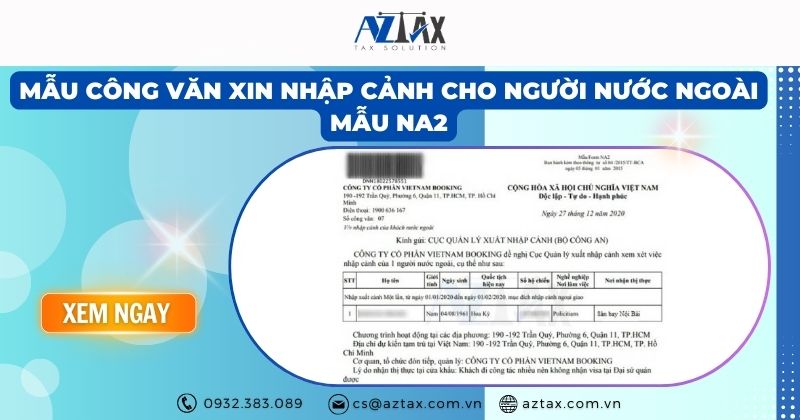 công văn xin nhập cảnh na2