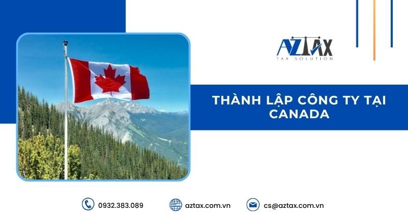 Thành lập công ty tại CANADA