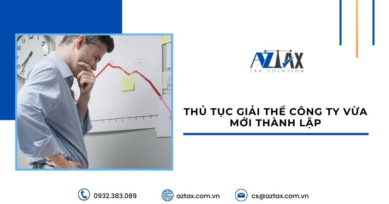Thủ tục giải thể công ty vừa mới thành lập