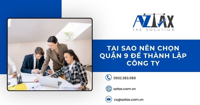 Tại sao nên chọn quận 9 để thành lập công ty