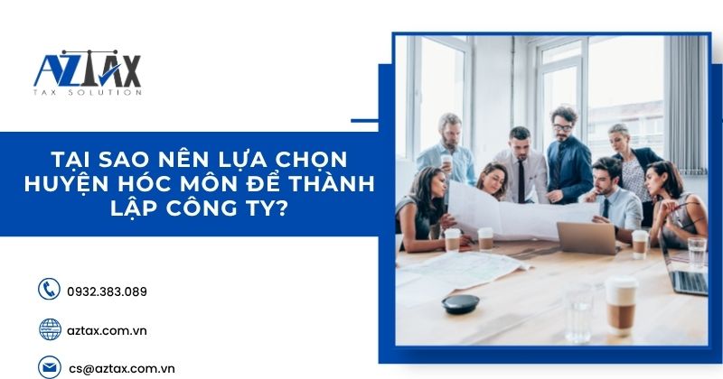 Tại sao nên lựa chọn huyện Hóc Môn để thành lập công ty?