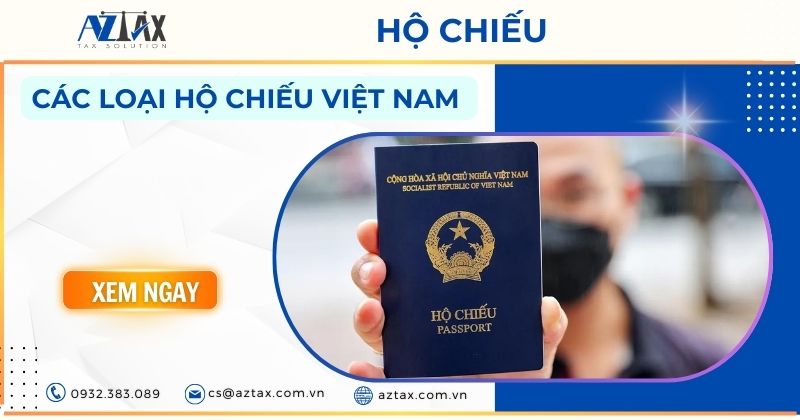 các loại hộ chiếu Việt Nam