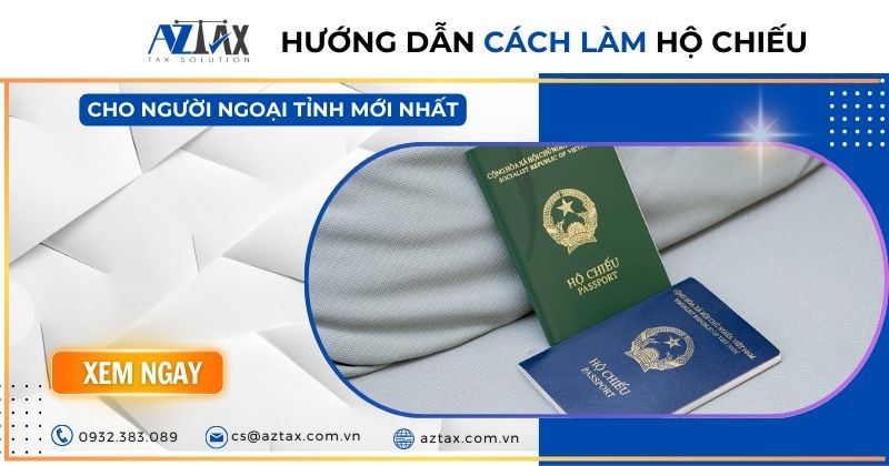 Cách làm hộ chiếu cho người ngoại tỉnh