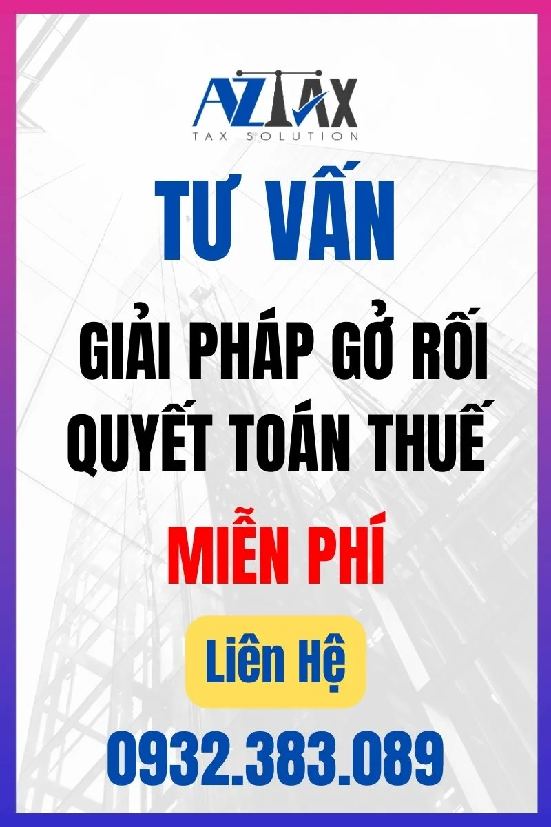 tư vấn dịch vụ gở rối quyết toán thuế