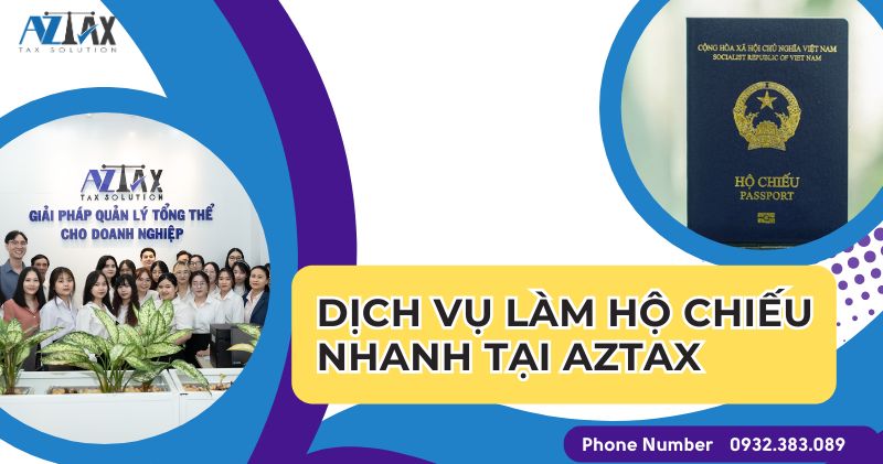 Dịch vụ làm hộ chiếu nhanh