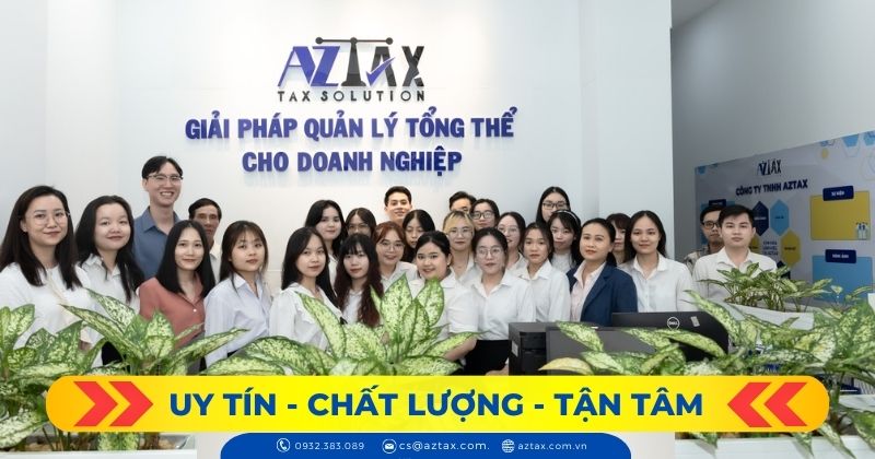 Dịch vụ thành lập công ty trọn gói tại Biên Hòa trọn gói của AZTAX