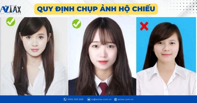 Quy định chụp ảnh hộ chiếu 2024