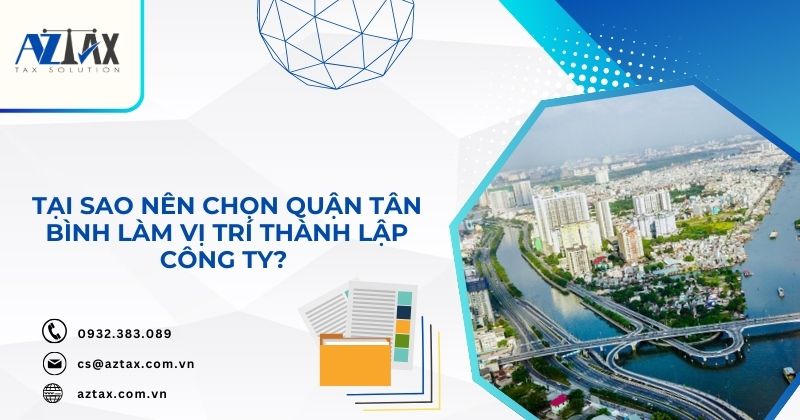 Tại sao nên chọn Quận Tân Bình làm vị trí thành lập công ty?