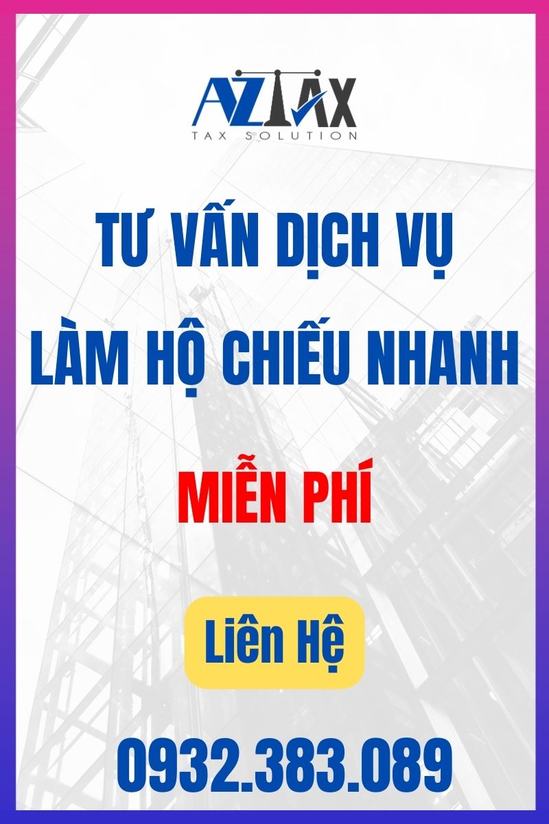 tư vấn Dịch vụ làm hộ chiếu nhanh;