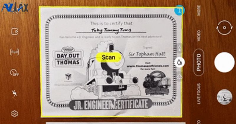 Cách scan ảnh bằng điện thoại Samsung