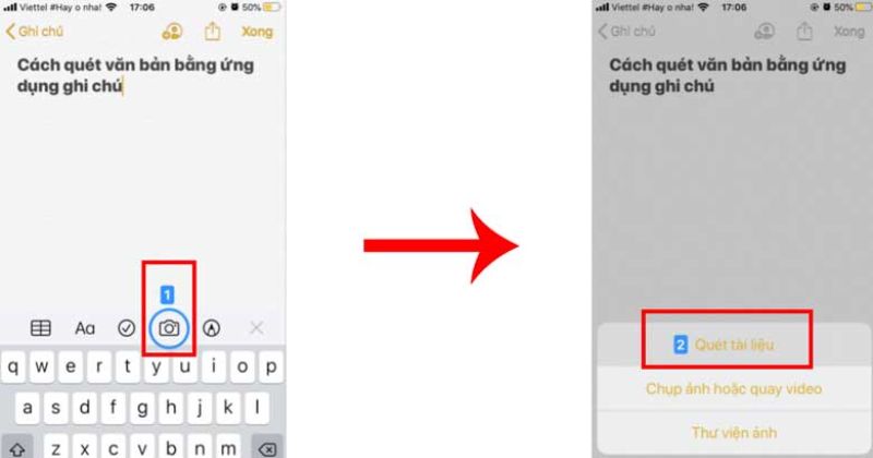 Mở ứng dụng "Ghi chú" trên iPhone