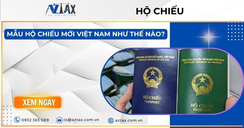 Mẫu hộ chiếu mới Việt Nam như thế nào?
