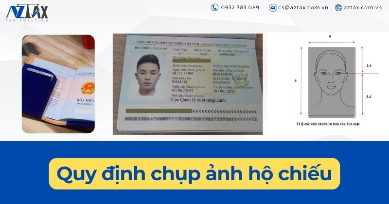 Quy định chụp ảnh hộ chiếu