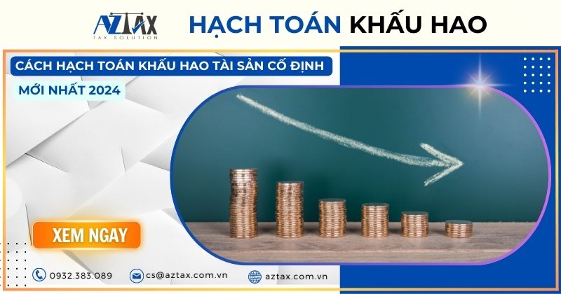 Hạch toán khấu hao tài sản cố định