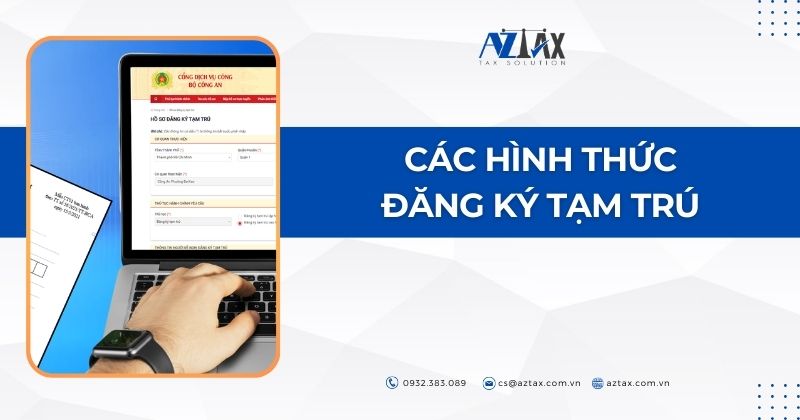 Các hình thức đăng ký tạm trú