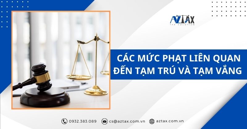 Các mức phạt liên quan đến tạm trú và tạm vắng mới nhất