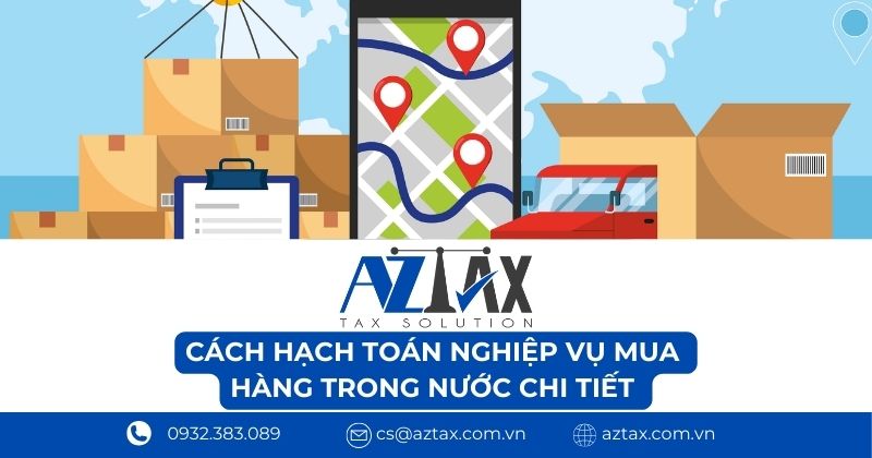 Cách hạch toán nghiệp vụ mua hàng trong nước