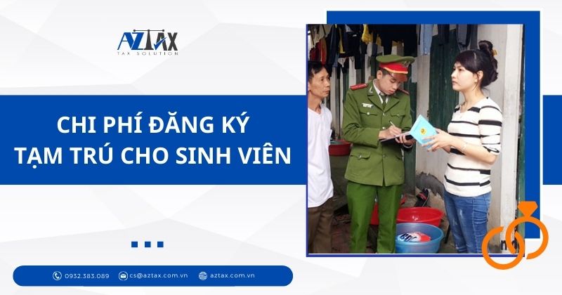 Chi phí đăng ký tạm trú cho sinh viên